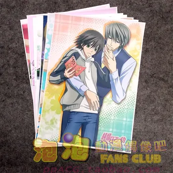 8 tk/set Anime Junjou Romantica plakat Takahashi Misaki Usami Akihiko seina pildid elutuba A3 Filmi plakatid kingitused