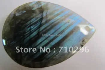 Looduslik Labrador gem kivi Ripatsid 25-35mm Pirni Pool gem kivi Võluv Ripatsid 5 tk/palju