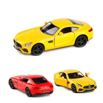 1:36 Mänguasja Auto AMG GT Nr.63 Kupee Metallist Mänguasi Sulamist Super Auto Diecasts & Mänguasi Sõidukite Auto Mudel Mõõtkavas Mudel Auto Mänguasi V061