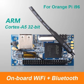Eest Orangepi I96 Arengu Pardal Cortex-A5 32Bit PROTSESSOR, WIFI+Bluetooth Programmeerimine MCU Koos Kaamera+toiteplokk USA Pistik